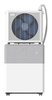 Air conditioning unit on a white background